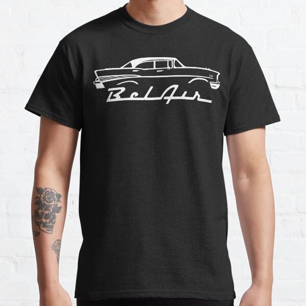 1957 Chevy Bel Air Silhouette Classic T-Shirt