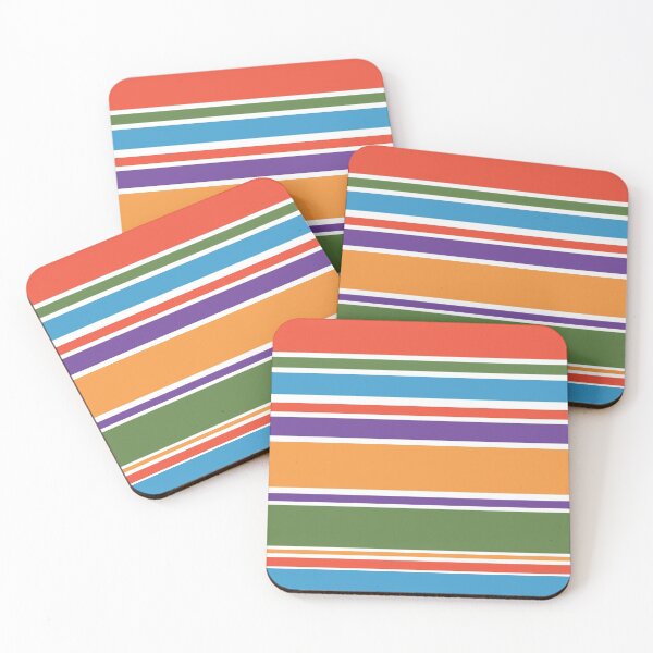 Item preview, Modern Festive Fiesta Stripe Pattern designed and sold by michellene.