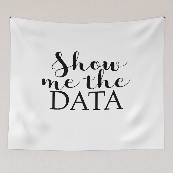 Item preview, Show me the Data designed and sold by EvyStickersx.