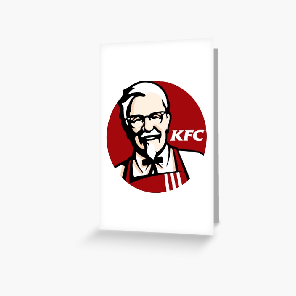 kfc logo art print by bushmangreeno redbubble redbubble