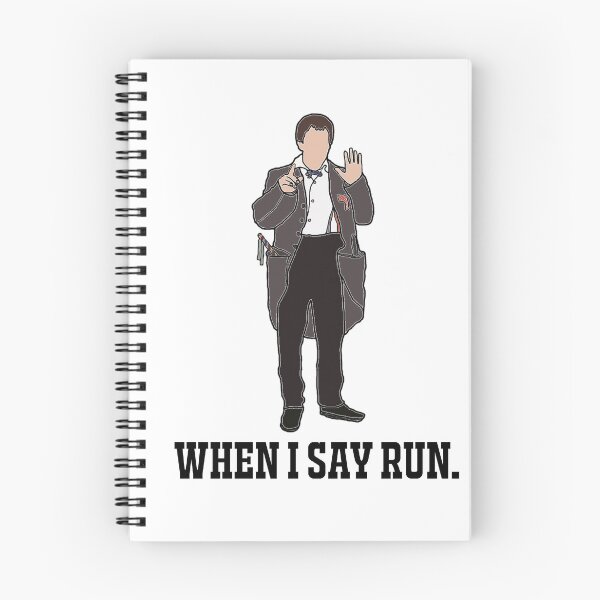 Item preview, The 2nd Doctor: "When I say run." designed and sold by sci-fi-nerd.