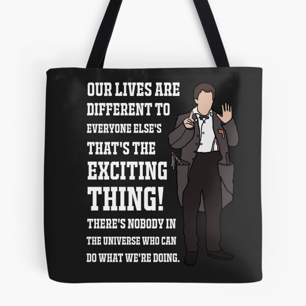 Item preview, The 2nd Doctor: "Our lives are different to every one else's that's the exciting thing!" (White) designed and sold by sci-fi-nerd.