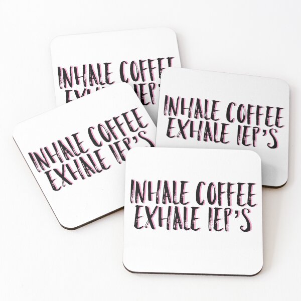 Item preview, Inhale Coffee Exhale IEP's designed and sold by EvyStickersx.