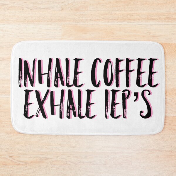 Item preview, Inhale Coffee Exhale IEP's designed and sold by EvyStickersx.