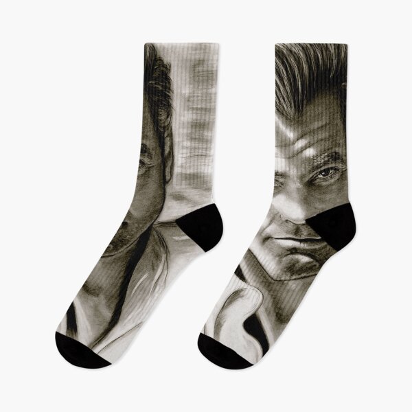 Item preview, G. Clooney in black and white designed and sold by GittaG74.