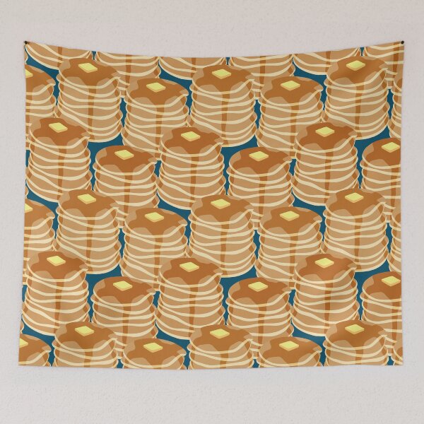 Item preview, Pancakes - Johnny cakes - blue designed and sold by littlearrow.