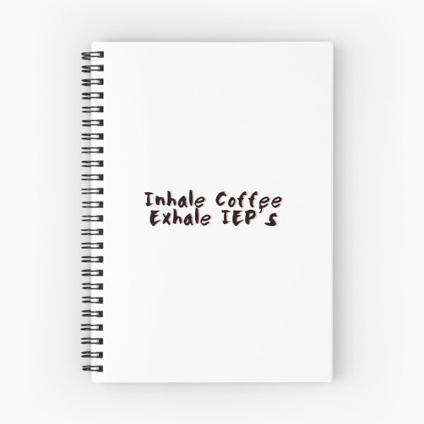 Item preview, Inhale Coffee Exhale IEP's designed and sold by EvyStickersx.