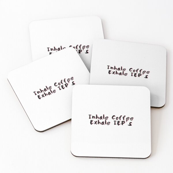 Item preview, Inhale Coffee Exhale IEP's designed and sold by EvyStickersx.