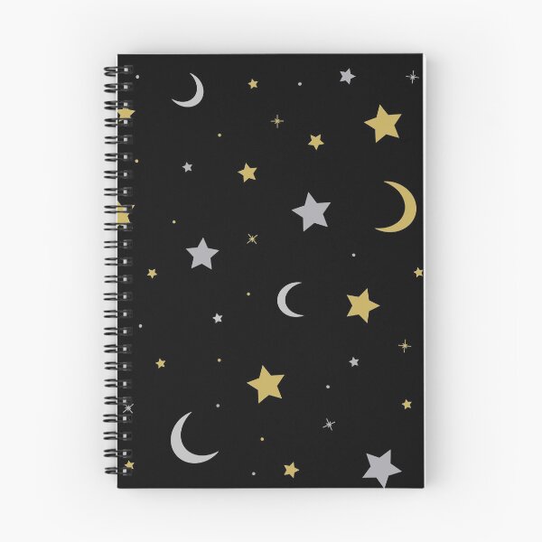 Item preview, Starry Night Moon and Stars Galaxy designed and sold by Gsallicat.