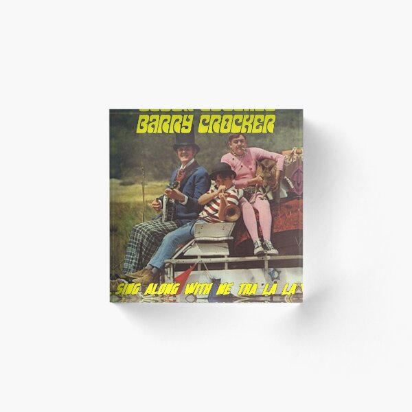 Aperçu de l'œuvre Barry Crocker - Chantez avec moi Tra La La créée et vendue par Blue Pie Records USA .