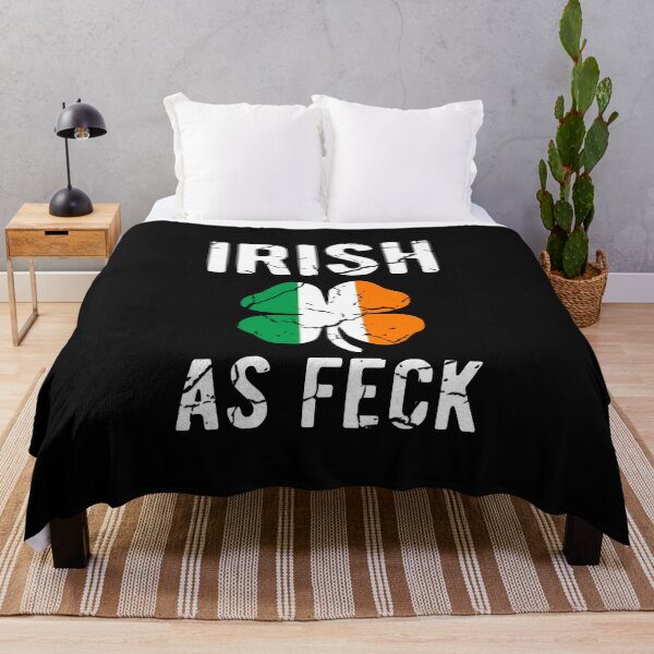 Item preview, Funny St Patrick's Day Irish As Feck - Irish AF Drinking designed and sold by Dan66.