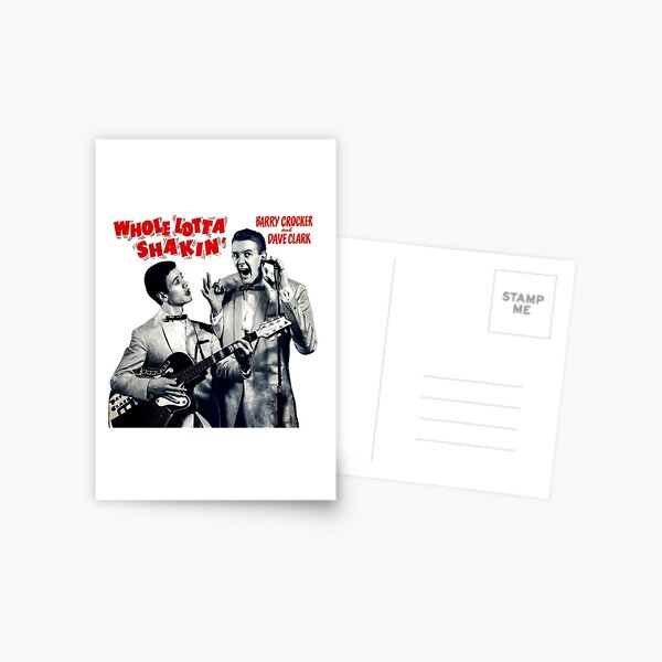 Barry Crocker - Whole Lotta Shakin' Postcard