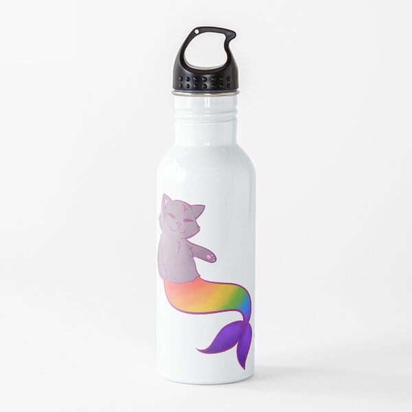 Mermaid Cat Water Bottle
