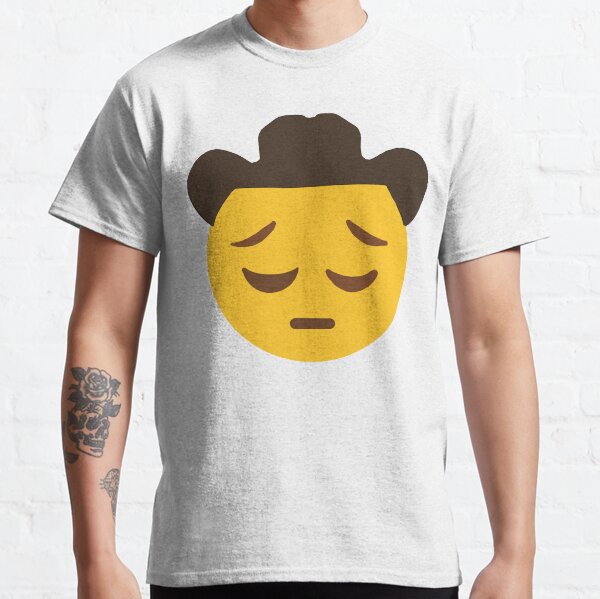 cowboy emoji t shirt