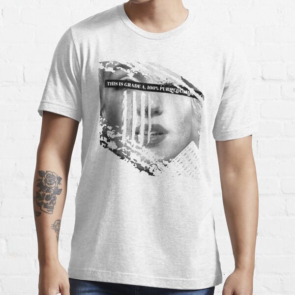 Esto es Grado A, cocaína colombiana 100% pura en Marilyn Monroe Camiseta esencial