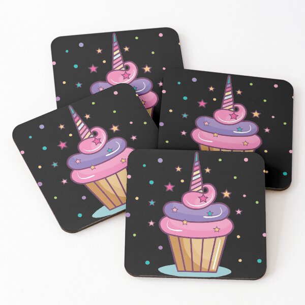 Item preview, Starry Unicorn Cupcake designed and sold by Spells Sell.