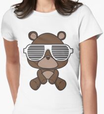 Boss Bear Women's Fitted T-Shirt