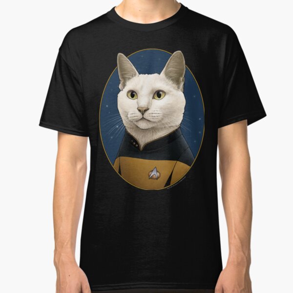 Star Trek Data Cat Formation Classic T-Shirt