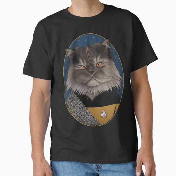 Item preview, Star Trek Worf Cat Formation designed and sold by FifthSun.