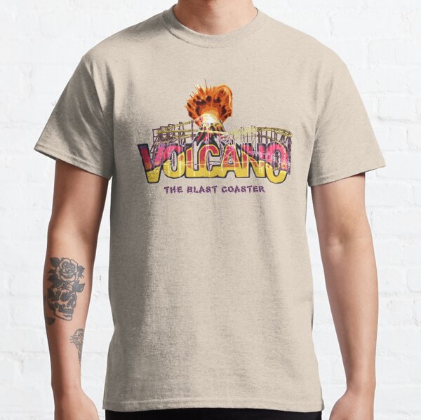 Volcano The Blast Coaster Design Classic T-Shirt