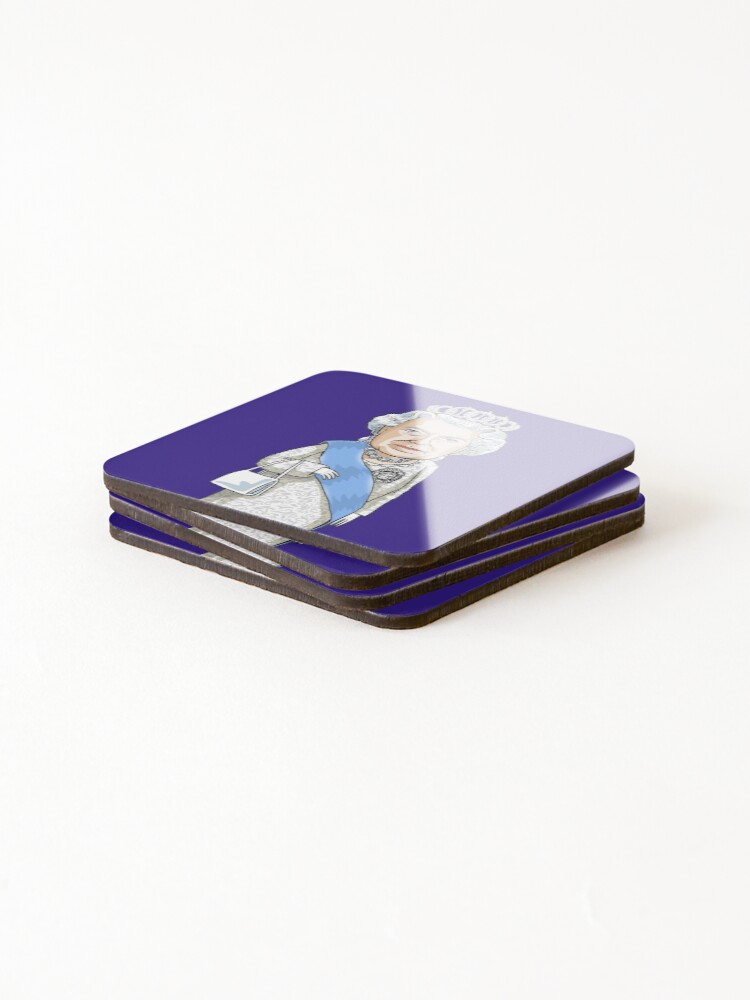 Alternate view of Queen Elizabeth II Coasters (Set of 4)