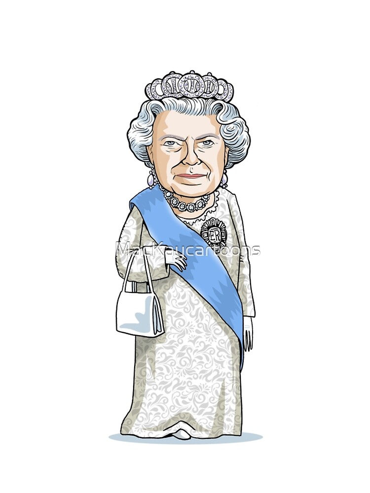 Queen Elizabeth II by MacKaycartoons