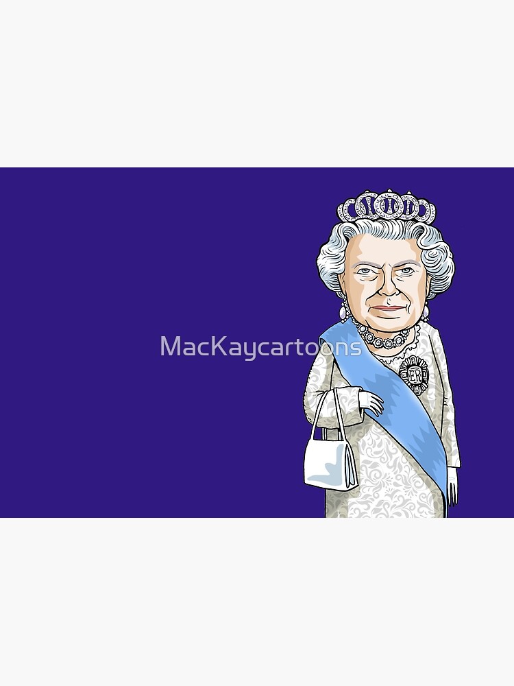 Queen Elizabeth II by MacKaycartoons