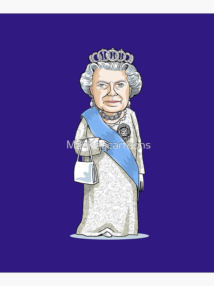 Queen Elizabeth II by MacKaycartoons