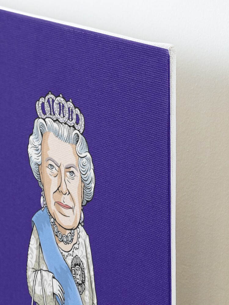 Alternate view of Queen Elizabeth II Mounted Print