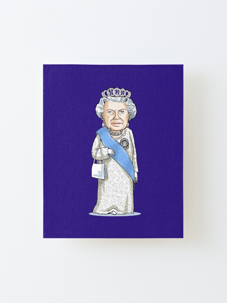 Alternate view of Queen Elizabeth II Mounted Print