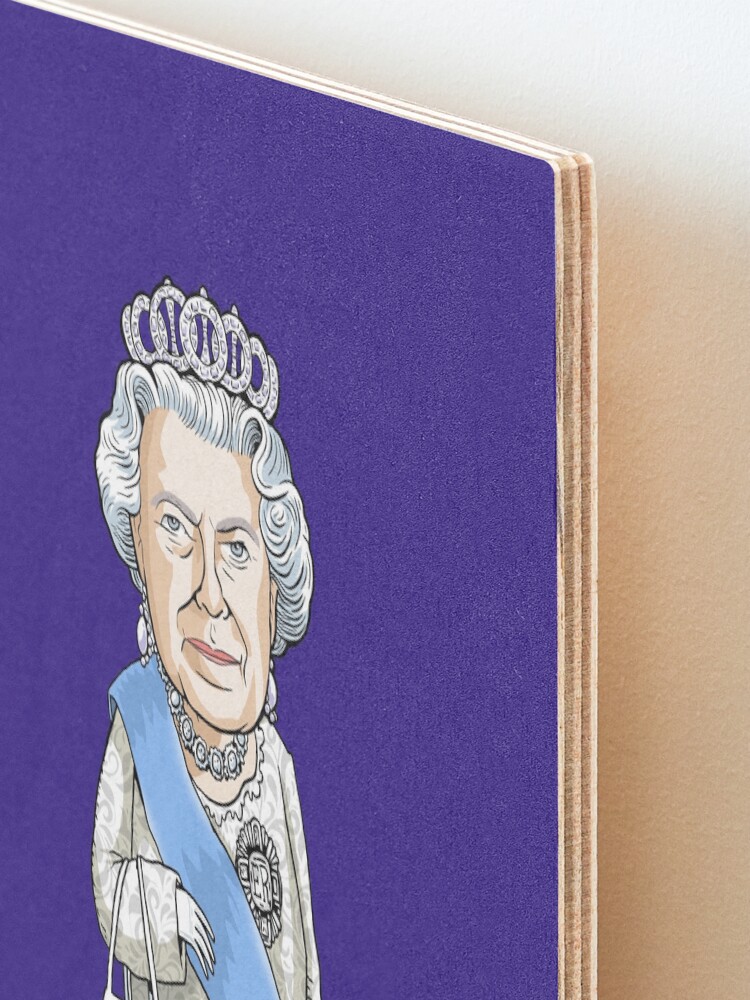 Alternate view of Queen Elizabeth II Mounted Print