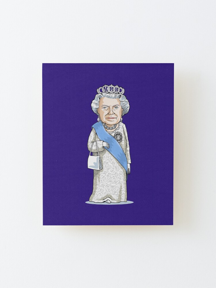 Alternate view of Queen Elizabeth II Mounted Print