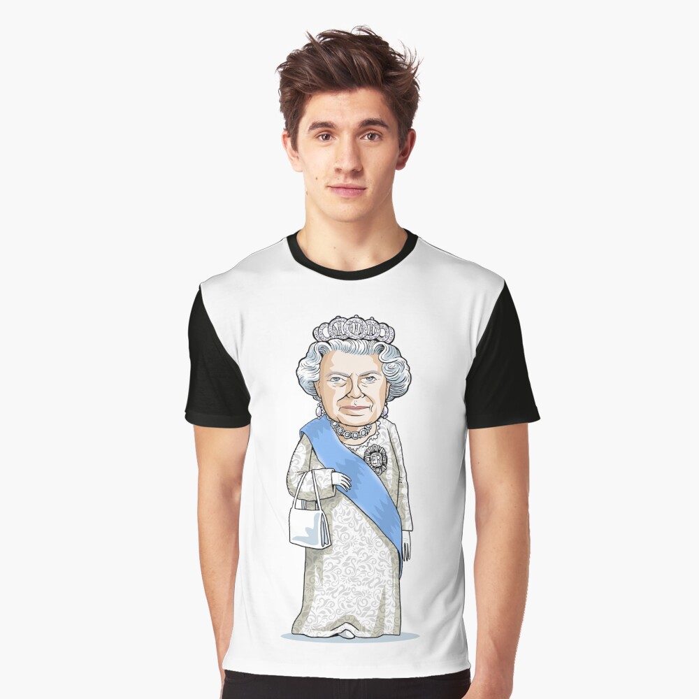 Queen Elizabeth II Graphic T-Shirt