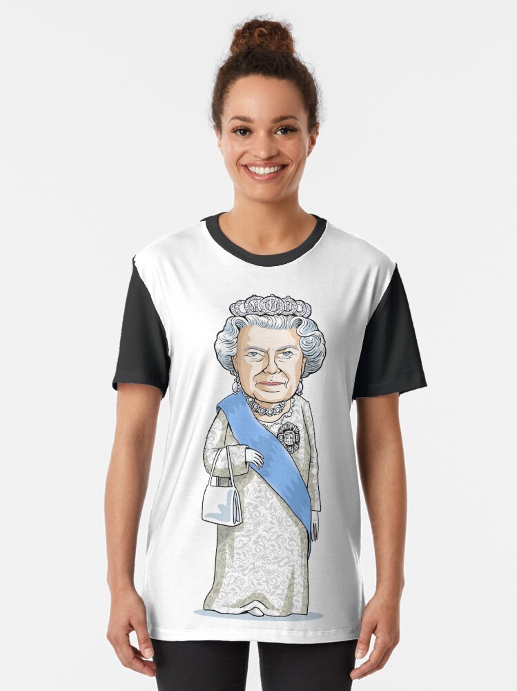 Alternate view of Queen Elizabeth II Graphic T-Shirt