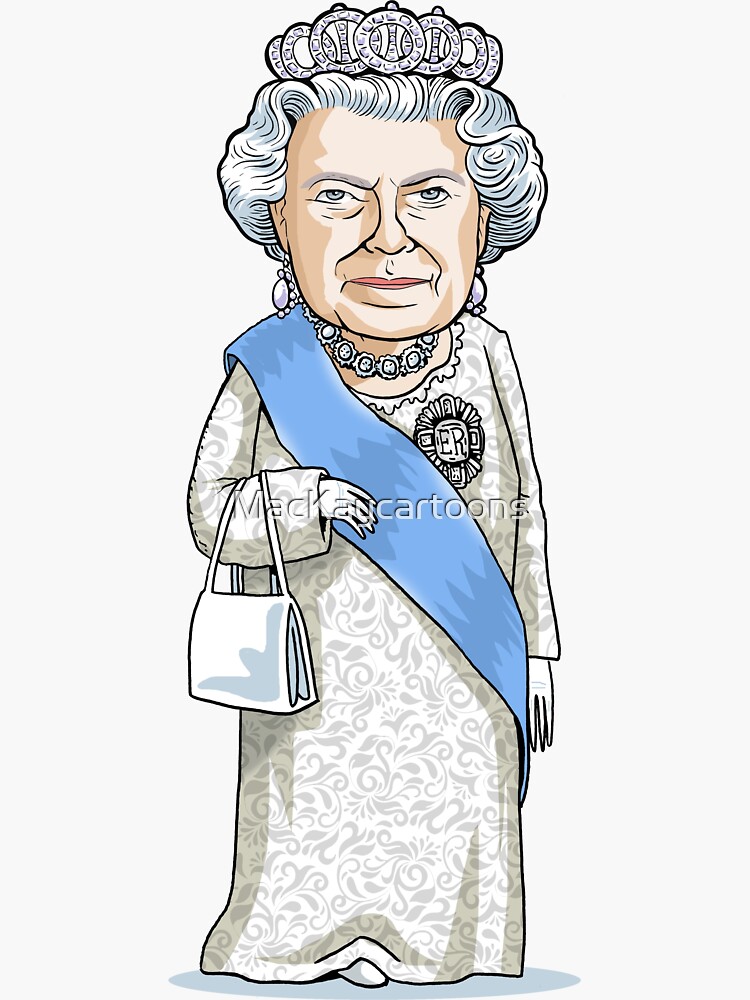 Queen Elizabeth II by MacKaycartoons