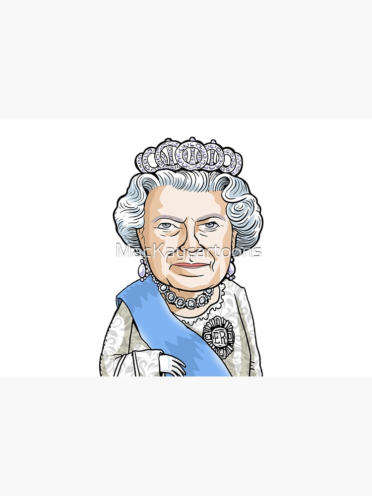 Queen Elizabeth II by MacKaycartoons