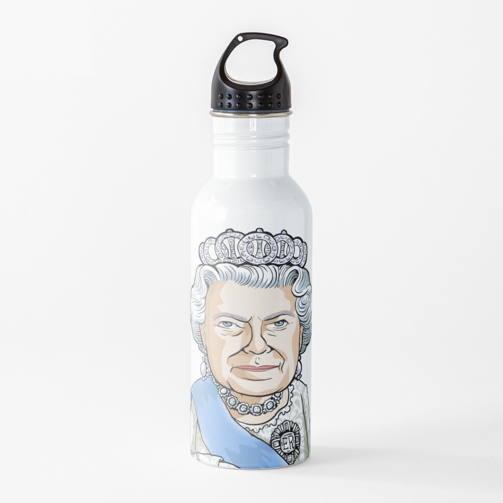 Queen Elizabeth II Water Bottle