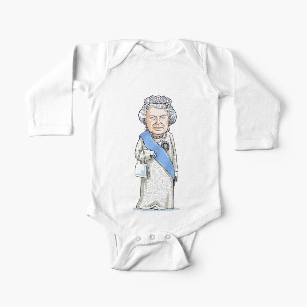 Queen Elizabeth II Baby One-Piece