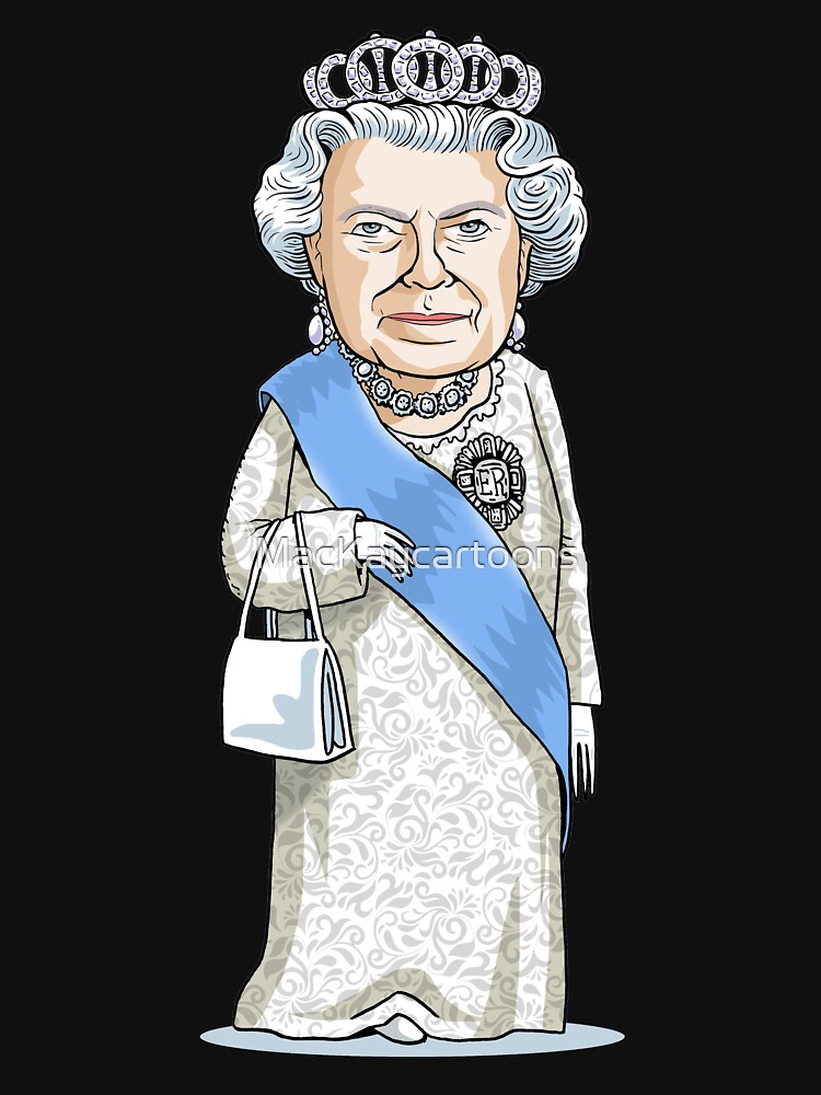 Queen Elizabeth II by MacKaycartoons