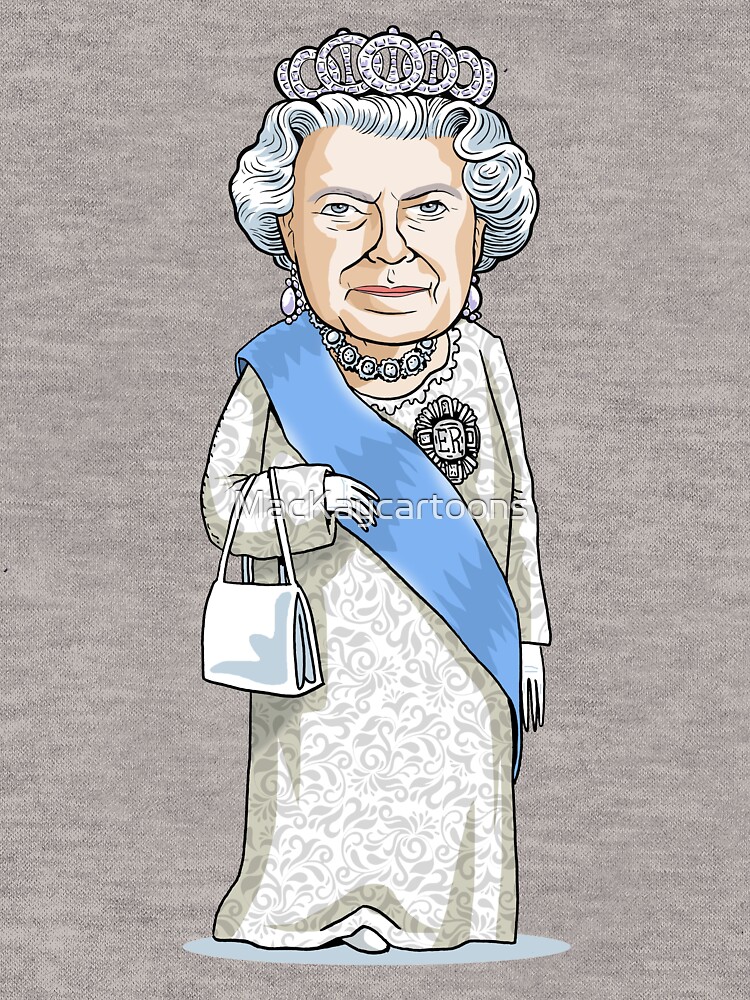 Queen Elizabeth II by MacKaycartoons