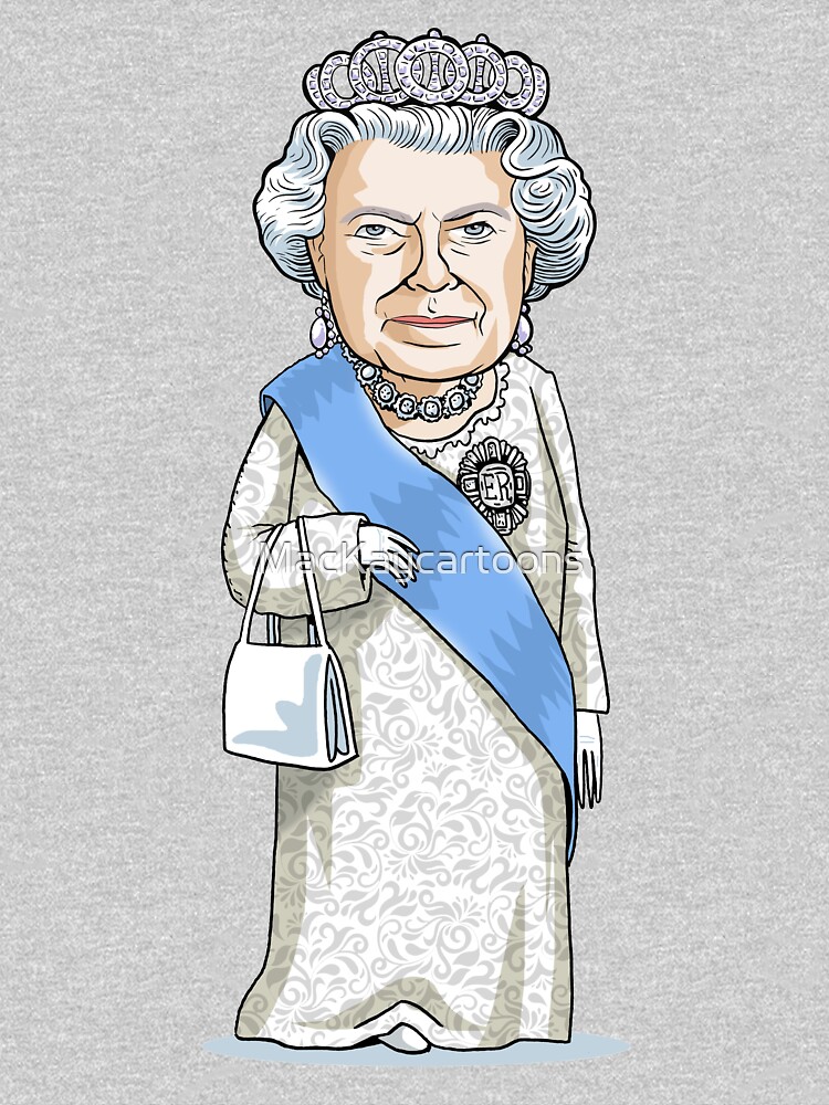 Queen Elizabeth II by MacKaycartoons