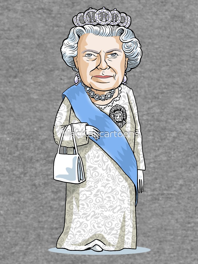 Queen Elizabeth II by MacKaycartoons