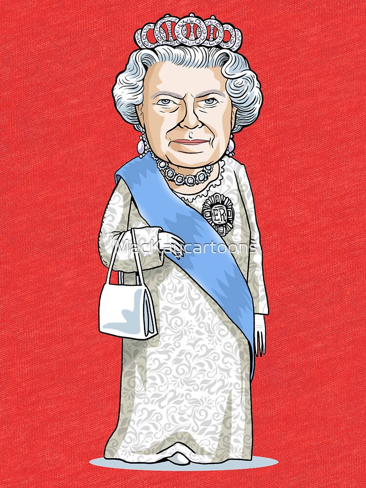 Queen Elizabeth II by MacKaycartoons