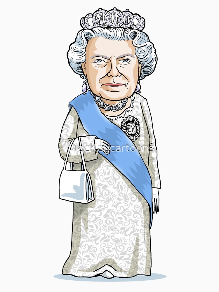 Queen Elizabeth II by MacKaycartoons