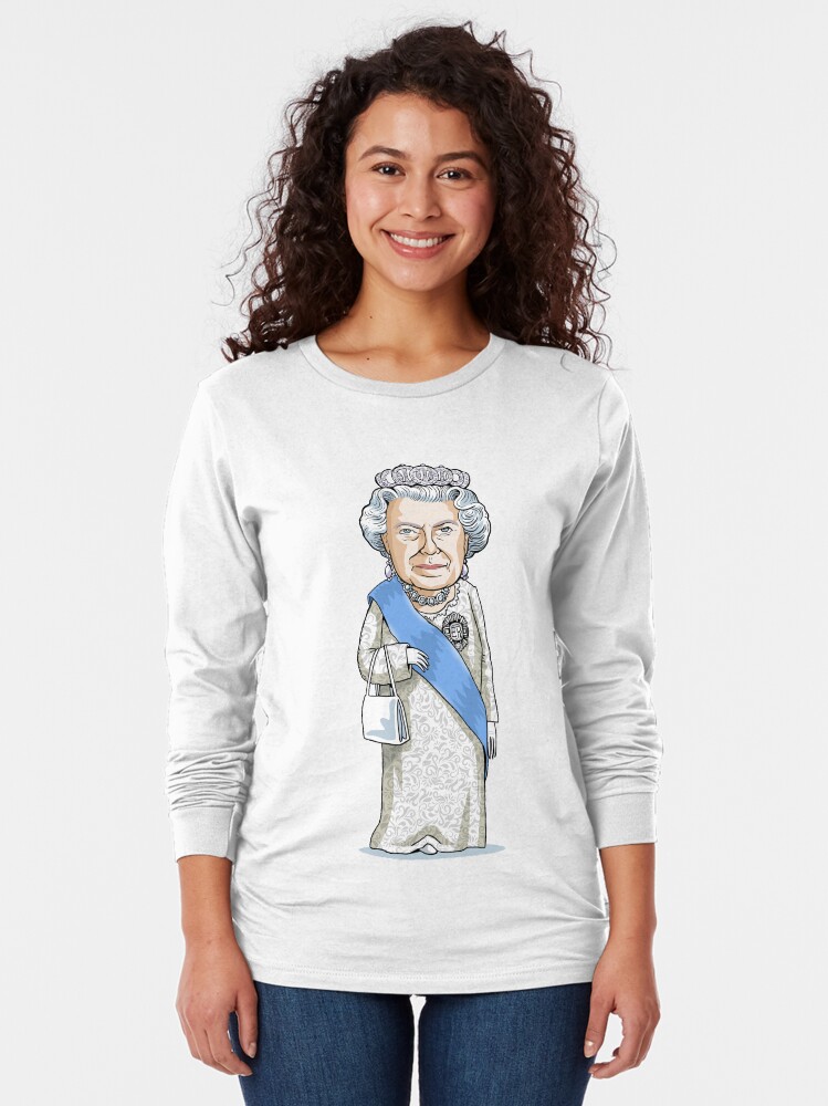 Alternate view of Queen Elizabeth II Long Sleeve T-Shirt