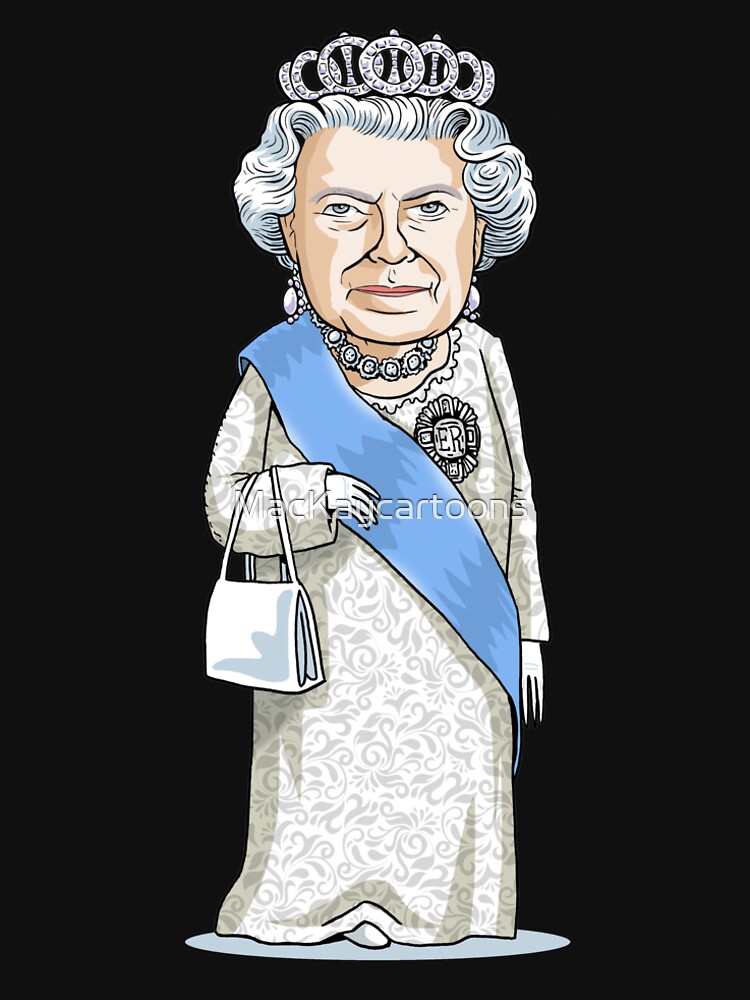 Queen Elizabeth II by MacKaycartoons