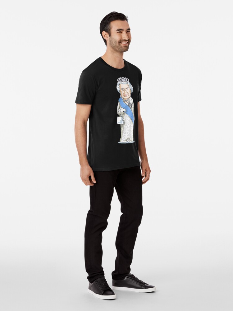Alternate view of Queen Elizabeth II Premium T-Shirt