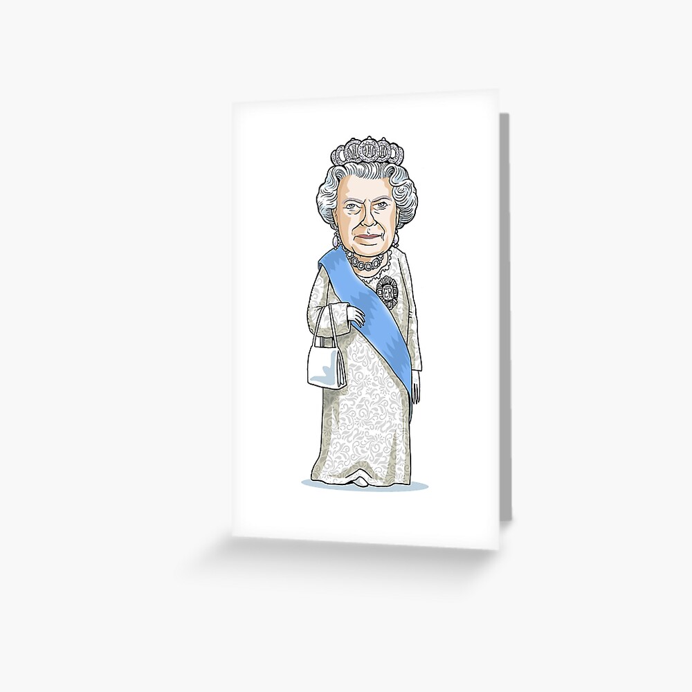 Queen Elizabeth II Greeting Card