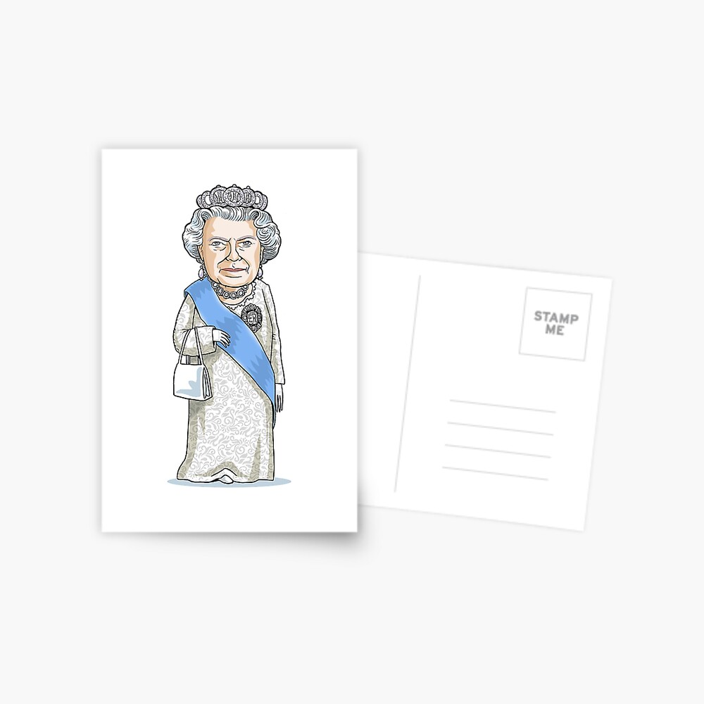 Queen Elizabeth II Postcard