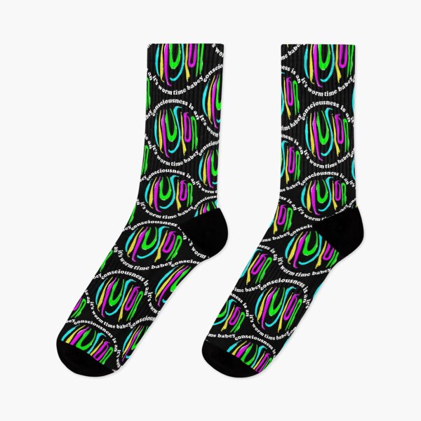 Item preview, Consciousness is an Illusion Fuzzy Worm on a String Meme designed and sold by Good-Find.